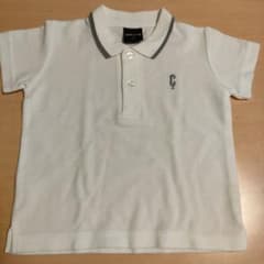 COMME CA ISM ポロシャツ 90サイズ ホワイトのサムネイル