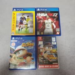 FIFA 16 NBA 2K17 パワプロ2016 パワプロ2020のサムネイル