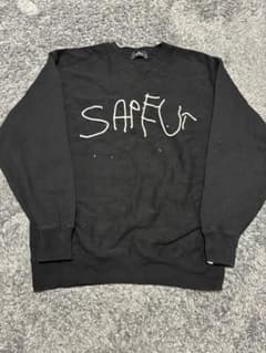 SAPEur スウェット ブラックのサムネイル