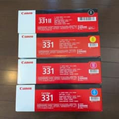 CANON インク 331 ブラック、シアン、マゼンタ、イエロー【期限切れ】のサムネイル