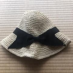 つば広 ストローハット 麦わら帽子のサムネイル