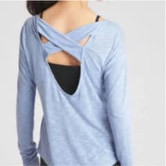 ギャップ　フィット　バッククロス　カットソーのサムネイル