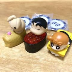 おすしんちゃん　ガチャガチャ　3点セットのサムネイル