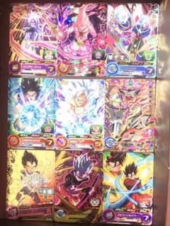 ドラゴンボール トレーディングカード9枚のサムネイル