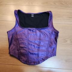 SHEIN パープル タンクトップビスチェ XSのサムネイル
