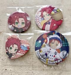 プリパラ 三鷹アサヒ 缶バッジ4点セット - メルカリ