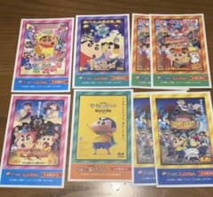 クレヨンしんちゃん 映画 デコステッカー 8枚セットのサムネイル