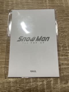 有慧様専用出品　Snow Man Photocard Pack B RAULのサムネイル