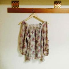 花柄レースチュニックのサムネイル