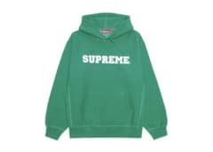 SUPREME グリーン フード付きパーカーのサムネイル
