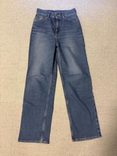 R.H. VINTAGE ブルーストレートデニムパンツ　サイズ23のサムネイル