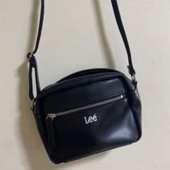 Lee ミニショルダーバッグ ブラック　刺繍　黒のサムネイル