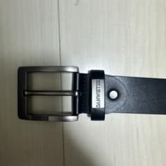 DANWEIBIS ブラックレザーベルトのサムネイル