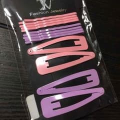 WEGO ヘアピン ピンク&紫のサムネイル