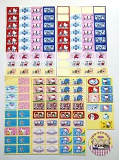 サンリオ キャラクターシール 8シート 昭和レトロ 非売品 - メルカリ