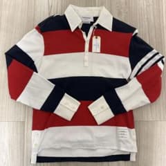 新品未使用】THOM BROWNE LS POLO RUGBY STRIPE - メルカリ