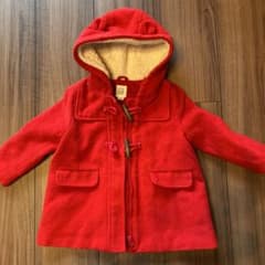 ♡お値下げ♡baby GAP ダッフルコート　赤　90サイズのサムネイル