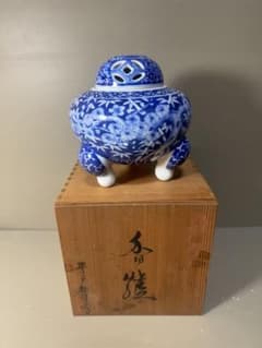 値下げ！！平戸祐祥　竹菊文　香炉 2560 平戸祐祥 竹菊文 香炉 - メルカリ