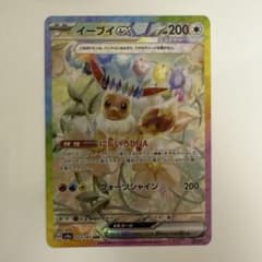 イーブイex SAR スカーレット&バイオレット ハイクラスパック テラスタル…のサムネイル