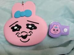 おぱんちゅうさぎ ピンク キャラクター コインケース 小銭入れのサムネイル