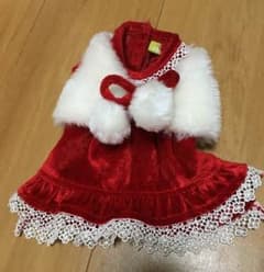 犬 服 クリスマス 赤 かわいい 4sのサムネイル