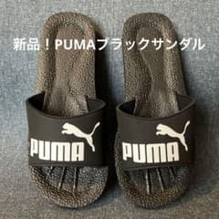 新品！PUMA サンダル　ブラックのサムネイル