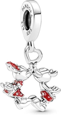 Pandora charm ディズニー ミニーマウス チャーム シルバーのサムネイル