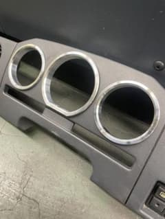 ジムニーJA22JA12 JB32 アルミ削り出し メーター エアコンリング ジムニーJA22JA12 JB32 アルミ削り出し メーター エアコンリング