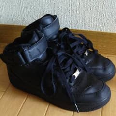 NIKE AIR エアフォース ブラック ナイキ ハイカットのサムネイル