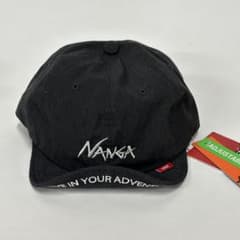 新品未使用】NANGA CLEF コラボ キャップ ブラック - メルカリ