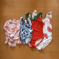 キッズ 水着 4点セット スイムウェアのサムネイル