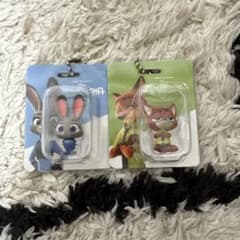 주트 피어 패키지 미니 매력 가챠 가챠 닉 & 주디