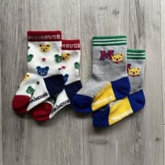 ミキハウス　ソックス　2足のサムネイル