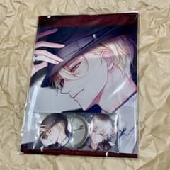 君に惑い、君に溺れる。 わくでき 特典 缶バッジ 布ポスター