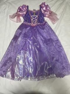 Official Disney Rapunzel cosplay dress, suitable for heights 125cm-135cm.