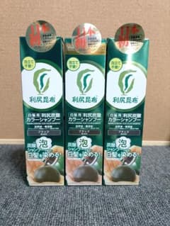 162☆ 白髪用 利尻炭酸 カラーシャンプー ブラック 180g - メルカリ