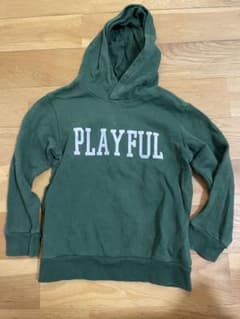 パーカー グリーン PLAYFUL キッズ