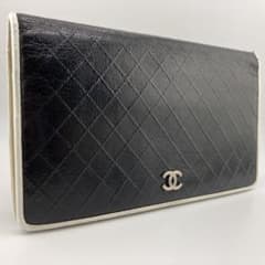 希少✨美品✨シャネル ビコローレ 長財布 ココマーク キルティング