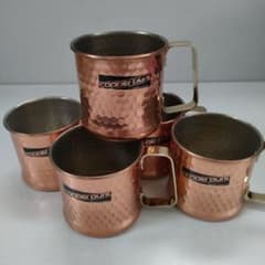 Copper Pure マグカップ 5個セット 銅製 - メルカリ