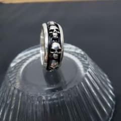 A&G ローリングスカルリング ギローム シルバー 925 当時物 LPルシアン