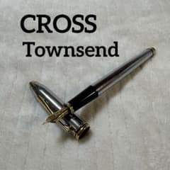 美品 CROSS タウンゼント 万年筆 23Kゴールドプレート コンバーター付き 美品 CROSS タウンゼント 万年筆 23Kゴールドプレート コンバーター