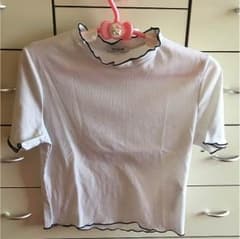 zara ZARA ザラ リブ Tシャツのサムネイル