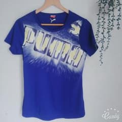 ■がぶ様専用 ■ 【 PUMA】 ブルーTシャツ Ｌサイズのサムネイル