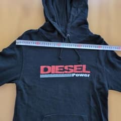 DIESEL パーカー ブラックのサムネイル