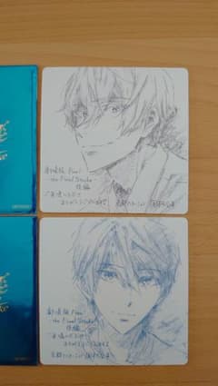 劇場版Free! 色紙 コースター七瀬遙 28点➕1 Free! 劇場版 入場特典コースター 七瀬遙 - メルカリ