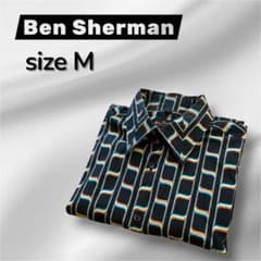良品✨ Ben Sherman ベン シャーマン M 半袖 総柄 カラーシャツのサムネイル