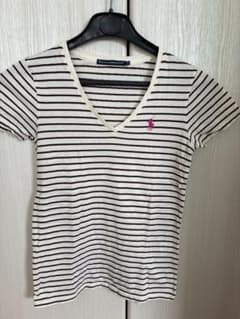 Ralph Lauren ストライプ Vネック Tシャツのサムネイル