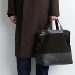 COS CITY MESSENGER BAG スウェード レザーバッグ - メルカリ