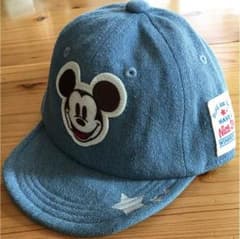 新品未使用✰ミッキー  デニムキャップのサムネイル