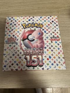 ポケモンカード151 BOX   シュリンク付き　新品未開封のサムネイル